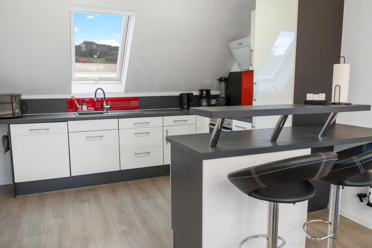 Modernes 3-Zimmer Loft Mit Balkon Hennesee 5 Min Eslohe Luaran gambar