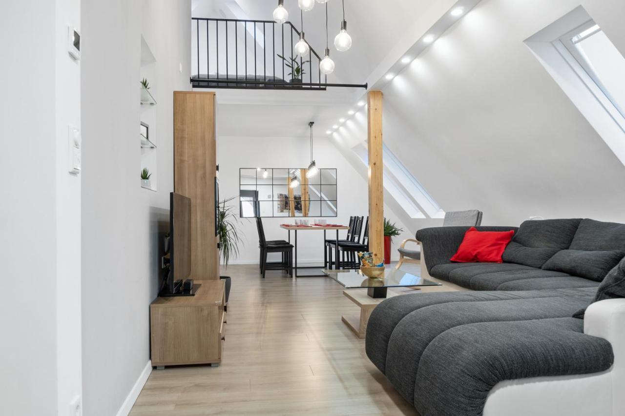 Modernes 3-Zimmer Loft Mit Balkon Hennesee 5 Min Eslohe Luaran gambar