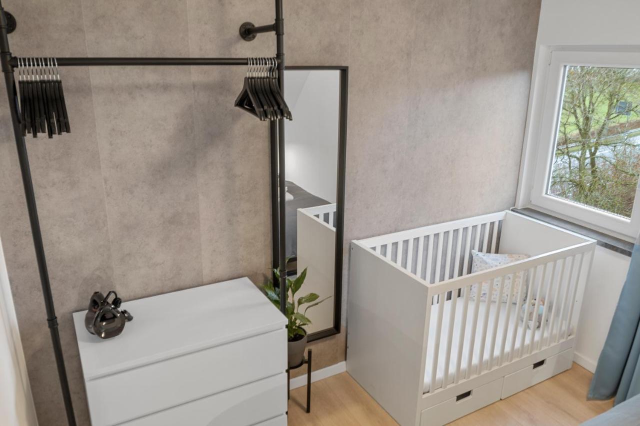 Modernes 3-Zimmer Loft Mit Balkon Hennesee 5 Min Eslohe Luaran gambar